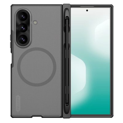 6601222549B-1 NILLKIN Super Frosted Shield Fold For Samsung Galaxy Z Fold8 Ultra Case Magnetic PC Matte Phone Cover with Stylus Pen
