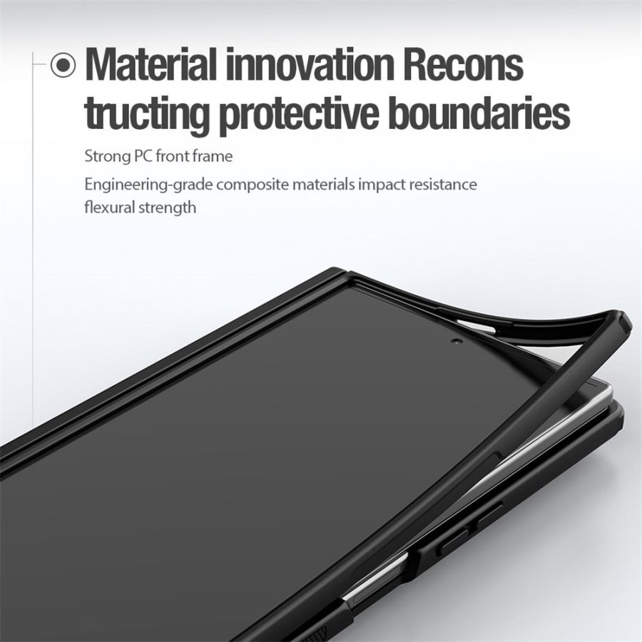 6601222550A-12 NILLKIN Super Frosted Shield Fold For Samsung Galaxy Z Fold8 Ultra Case Magnetic PC Matte Phone Cover