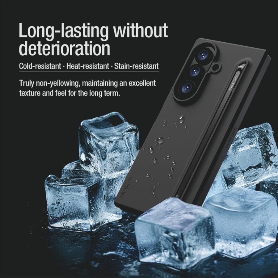 6601222551A-9 NILLKIN Flex Pure Fold Series For Samsung Galaxy Z Fold8 Ultra Case Shockproof Silicone - PC Phone Cover with Stylus Pen