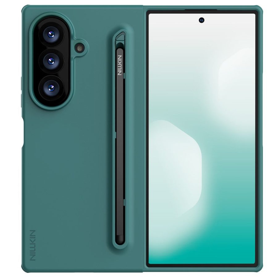 6601222551C-1 NILLKIN Flex Pure Fold Series For Samsung Galaxy Z Fold8 Ultra Case Shockproof Silicone - PC Phone Cover with Stylus Pen