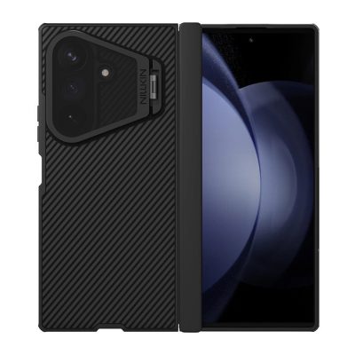 6601222552A-1 NILLKIN CamShield Prop Magnetic Series For Samsung Galaxy Z Fold8 Ultra Case TPU-PC Phone Cover with Clear Camera Lid