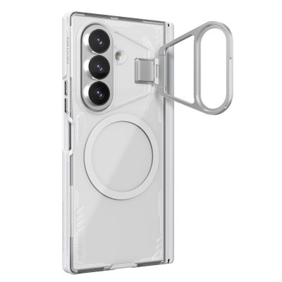 6601222632A-1 NILLKIN Iceblade CamProp For Samsung Galaxy Z Fold8 Ultra Case Clear Lens Lid Kickstand PC-TPU Magnetic Phone Cover
