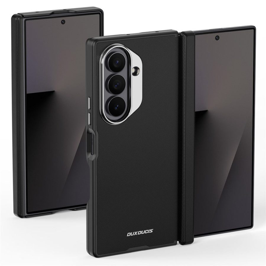DUX DUCIS Vyne Series For Samsung Galaxy Z Fold8 Ultra Magnetic Case Hinge Protection PU Leather - TPU Protective Cover