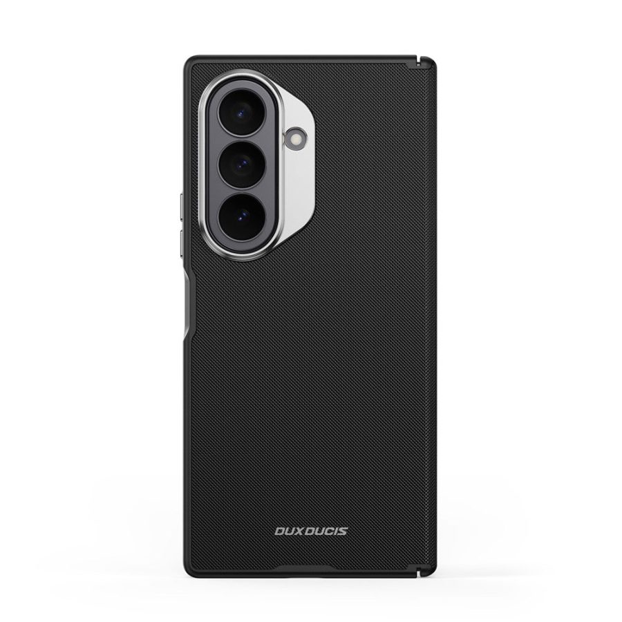DUX DUCIS Vyne Series For Samsung Galaxy Z Fold8 Ultra Magnetic Case Hinge Protection PU Leather - TPU Protective Cover