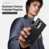 DUX DUCIS Vyne Series For Samsung Galaxy Z Fold8 Ultra Magnetic Case Hinge Protection PU Leather - TPU Protective Cover