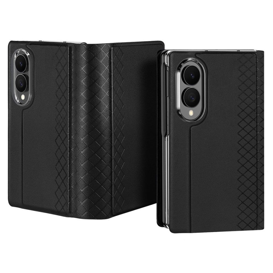 6601223524A-2 DUX DUCIS Bril Series for Samsung Galaxy Z Fold8 Cases with Card Slot Leather Phone Cover Stand