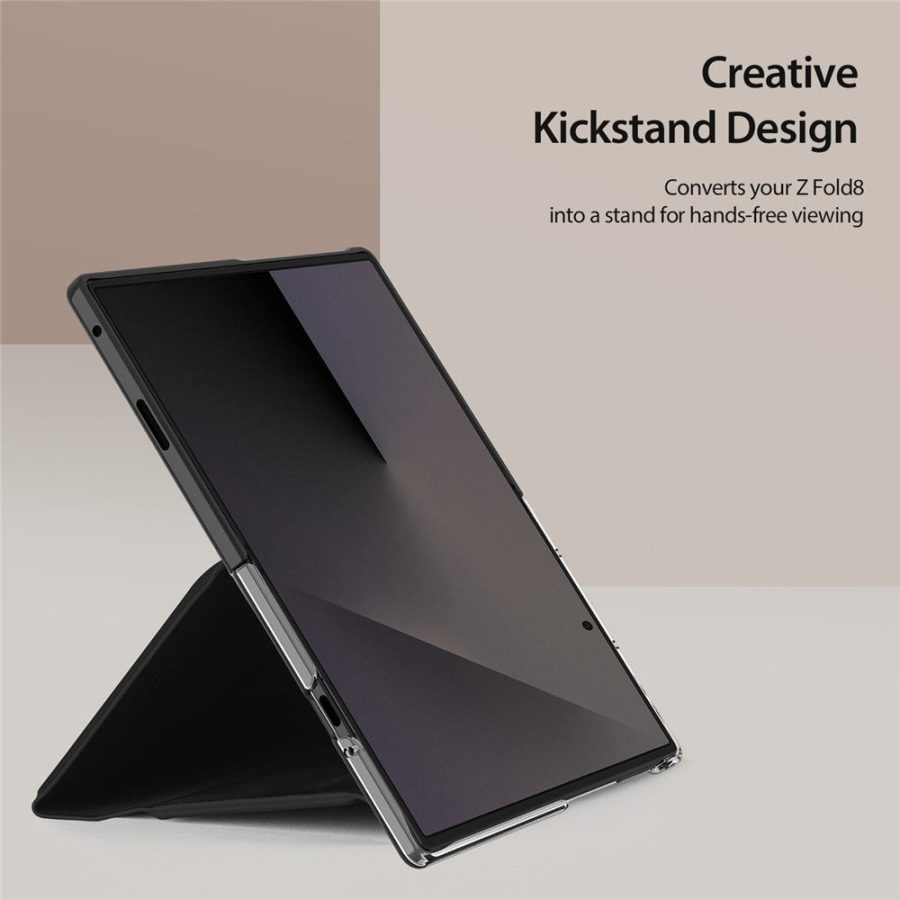 6601223524A-6 DUX DUCIS Bril Series for Samsung Galaxy Z Fold8 Cases with Card Slot Leather Phone Cover Stand