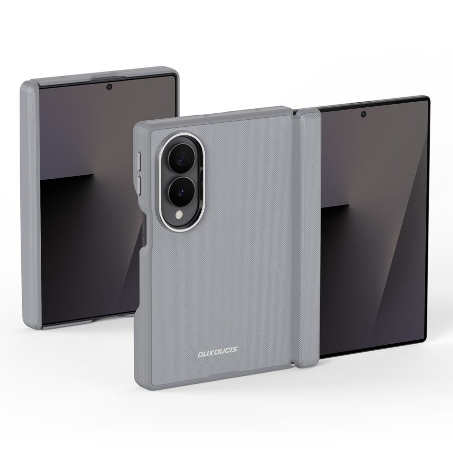 6601223741C-1 DUX DUCIS for Samsung Galaxy Z Fold8 VYNE Series Magnetic Case Electroplating PU Leather - TPU Protective Cover