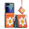6601223742A-1_750729c5-30c3-4853-bcd0-899a2985d42b DUX DUCIS for Samsung Galaxy Z Flip8 Case Luvy Series PU Leather - PC Phone Case with Ring Holder / Strap