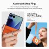 6601223742A-4 DUX DUCIS for Samsung Galaxy Z Flip8 Case Luvy Series PU Leather - PC Phone Case with Ring Holder / Strap