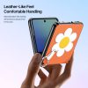 6601223742A-6 DUX DUCIS for Samsung Galaxy Z Flip8 Case Luvy Series PU Leather - PC Phone Case with Ring Holder / Strap
