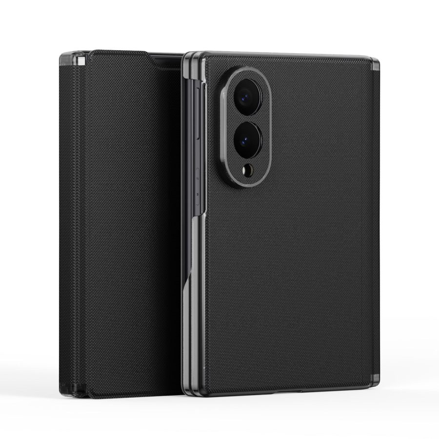 DUX DUCIS Fort Series For Samsung Galaxy Z Fold8 Case PU Leather Flip Phone Cover with Card Slot