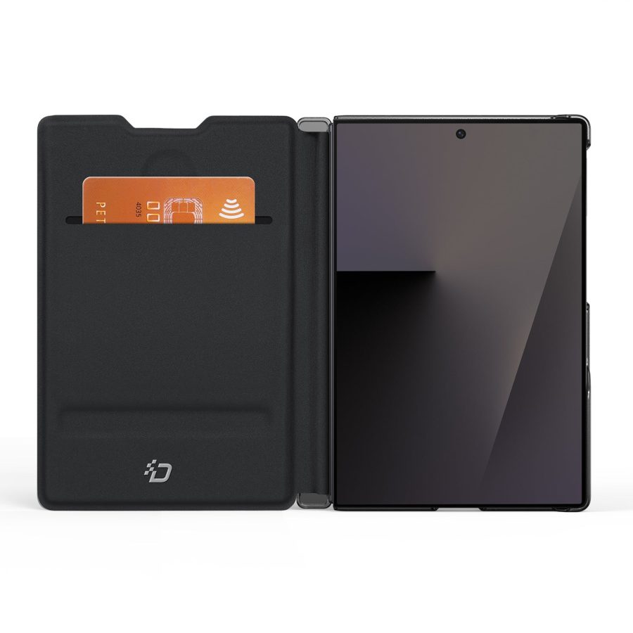 DUX DUCIS Fort Series For Samsung Galaxy Z Fold8 Case PU Leather Flip Phone Cover with Card Slot