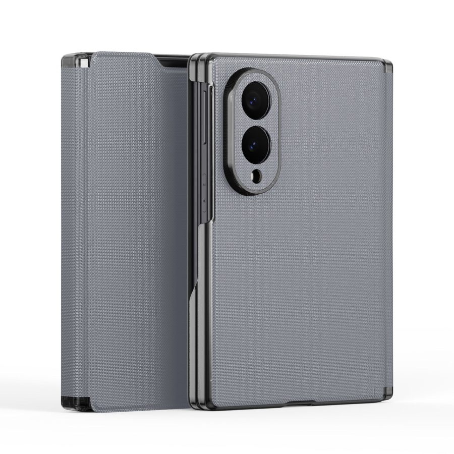 DUX DUCIS Fort Series For Samsung Galaxy Z Fold8 Case PU Leather Flip Phone Cover with Card Slot