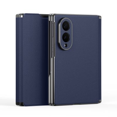 6601225361C-1 DUX DUCIS Fort Series For Samsung Galaxy Z Fold8 Case PU Leather Flip Phone Cover with Card Slot
