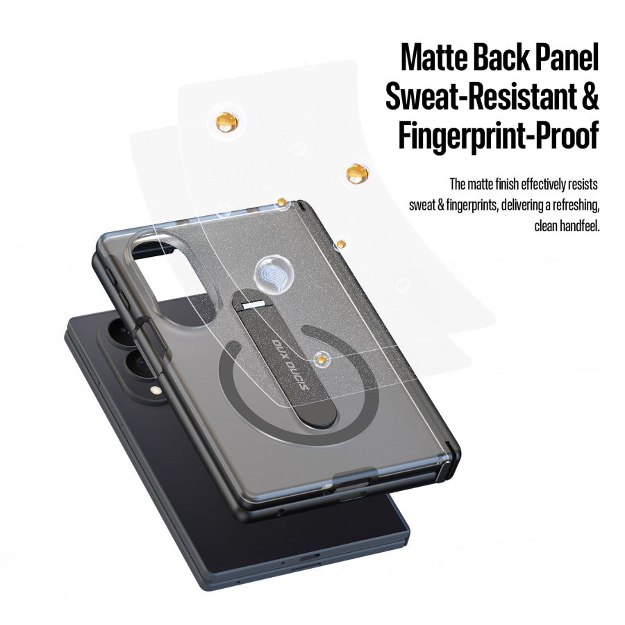 6601225862A-6 DUX DUCIS Kind Series For Samsung Galaxy Z Fold8 Case Magnetic Kickstand TPU-PC Matte Phone Cover