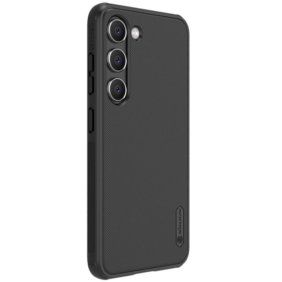 660126203A-3 NILLKIN Super Frosted Shield Pro for Samsung Galaxy S23 Matte Finish Phone Case Anti-drop Soft TPU Hard PC Protective Cover