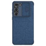 NILLKIN Qin Pro Series Shockproof Phone Case for Samsung Galaxy S23 Slide Lens Protection Phone Cover with Card Slots