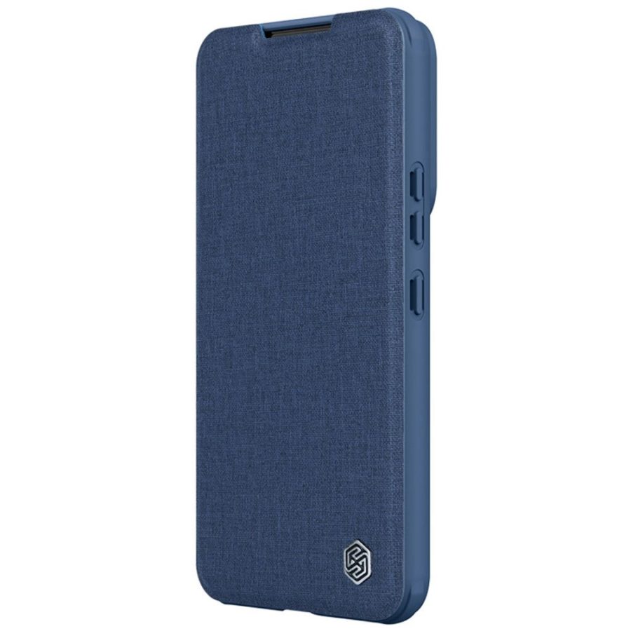 660127990B-4 NILLKIN Qin Pro Series Shockproof Phone Case for Samsung Galaxy S23 Slide Lens Protection Phone Cover with Card Slots