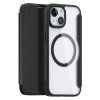 660150727B-1 DUX DUCIS Skin X Pro Series For iPhone 15 Leather Case Flip Cover Compatible with MagSafe