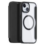DUX DUCIS Skin X Pro Series For iPhone 15 Leather Case Flip Cover Compatible with MagSafe