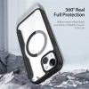 660150727B-10 DUX DUCIS Skin X Pro Series For iPhone 15 Leather Case Flip Cover Compatible with MagSafe