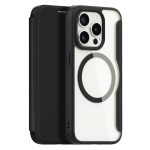DUX DUCIS Skin X Pro Series For iPhone 15 Pro Leather Case Flip Cover Compatible with MagSafe