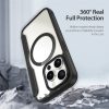 660150728A-10 DUX DUCIS Skin X Pro Series For iPhone 15 Pro Leather Case Flip Cover Compatible with MagSafe
