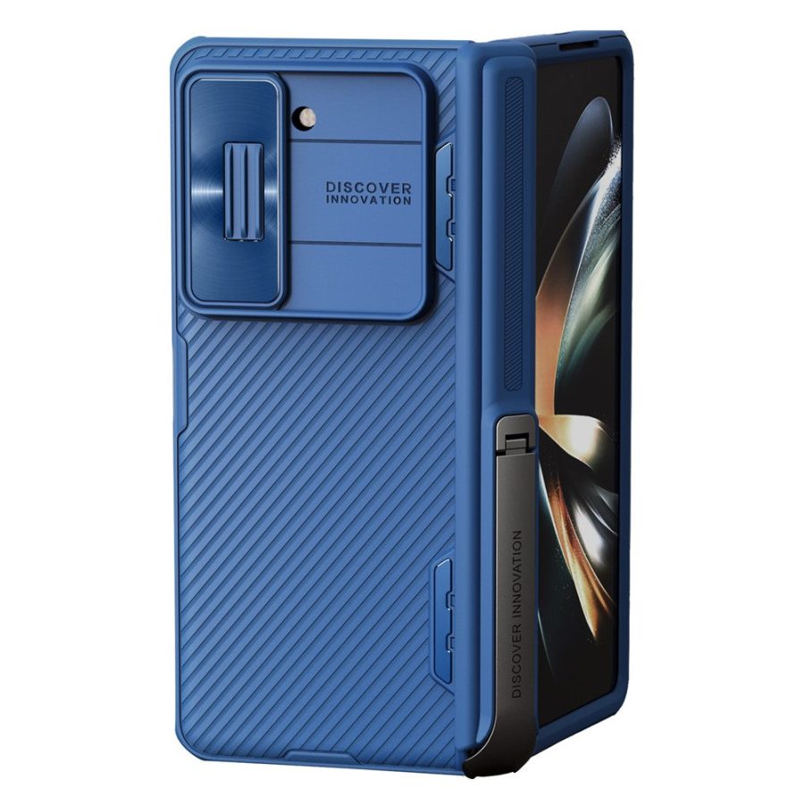 660152315B-2 NILLKIN CamShield Fold For Samsung Galaxy Z Fold5 Case Shockproof Phone Cover with Slide Camera Protection Kickstand Shell
