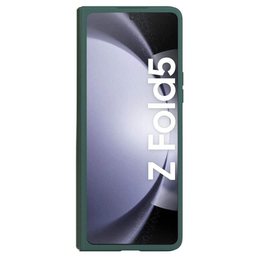 660154295B-4 NILLKIN For Samsung Galaxy Z Fold5 Case Dual Layer Shockproof Hard PC Soft Silicone Phone Cover with Slide Camera Lens