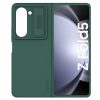 660154295B-6 NILLKIN For Samsung Galaxy Z Fold5 Case Dual Layer Shockproof Hard PC Soft Silicone Phone Cover with Slide Camera Lens