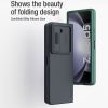 660154295B-7 NILLKIN For Samsung Galaxy Z Fold5 Case Dual Layer Shockproof Hard PC Soft Silicone Phone Cover with Slide Camera Lens