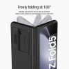 660154295B-9 NILLKIN For Samsung Galaxy Z Fold5 Case Dual Layer Shockproof Hard PC Soft Silicone Phone Cover with Slide Camera Lens