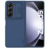 660154295C-1 NILLKIN For Samsung Galaxy Z Fold5 Case Dual Layer Shockproof Hard PC Soft Silicone Phone Cover with Slide Camera Lens