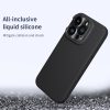 660154305A-5 NILLKIN Lenswing Magnetic Phone Case for iPhone 15 Pro Soft Silicone Camera Lens Frame Kickstand Cover