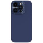NILLKIN Lenswing Magnetic Phone Case for iPhone 15 Pro Soft Silicone Camera Lens Frame Kickstand Cover