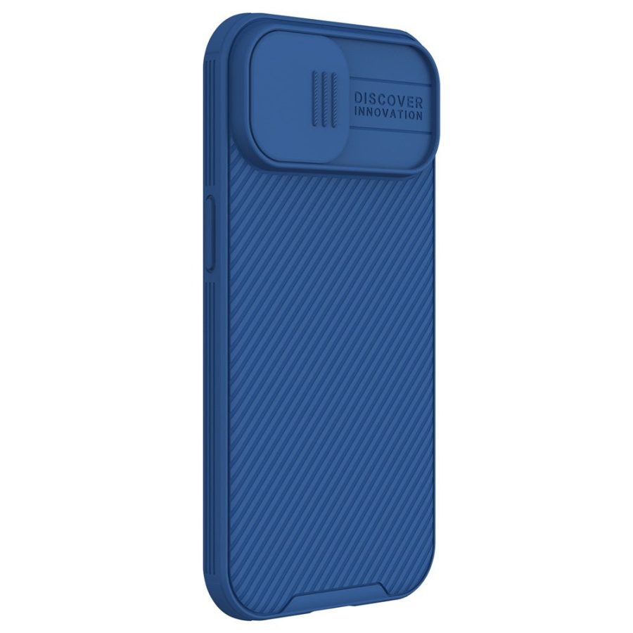 NILLKIN CamShield Pro Series for iPhone 15 Plus Anti-scratch Phone Case Slide Camera Shield PC - TPU Cover