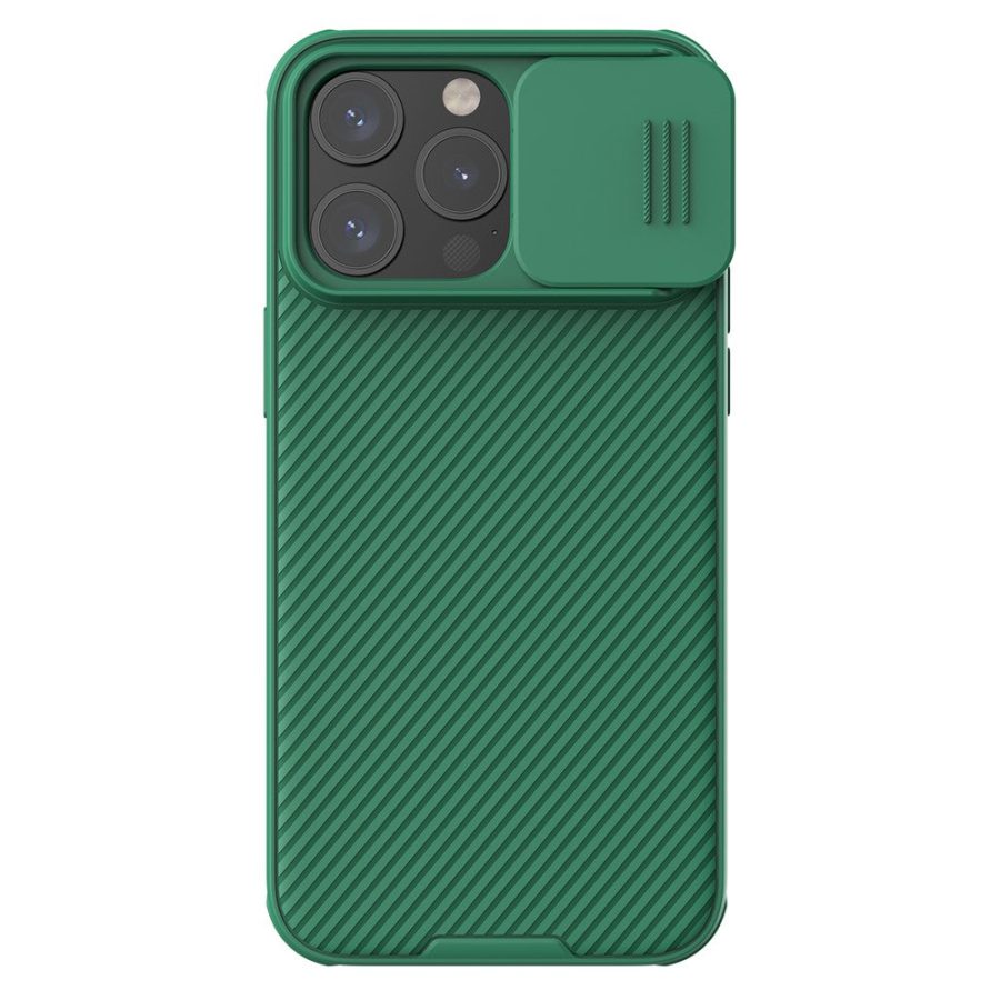 660156696C-1 NILLKIN CamShield Pro Case for iPhone 15 Pro Phone Case Camera Lens Protection PC - TPU Magnetic Cover