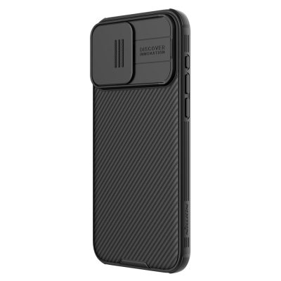 660156697A-2 NILLKIN CamShield Pro Case for iPhone 15 Pro Max Anti-drop Phone Case Camera Lens Protection PC - TPU Magnetic Cover