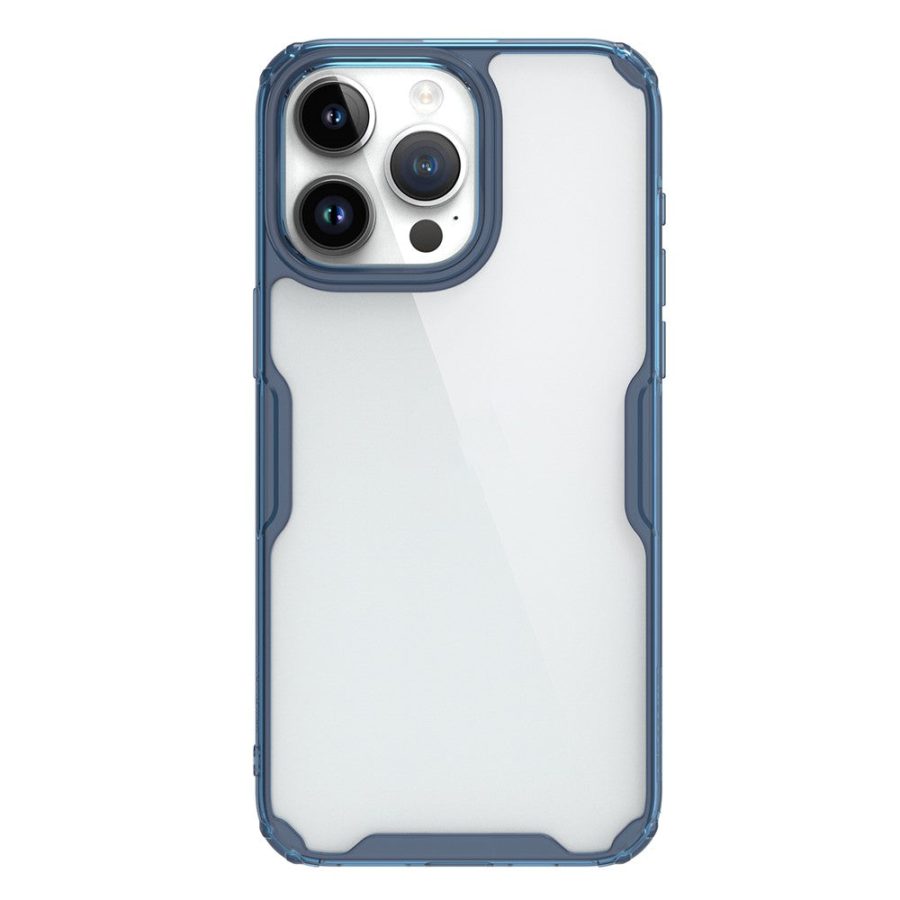 660157864A-1 NILLKIN Nature Pro Series for iPhone 15 Pro Max PC - TPU Phone Case Drop-proof Phone Back Cover