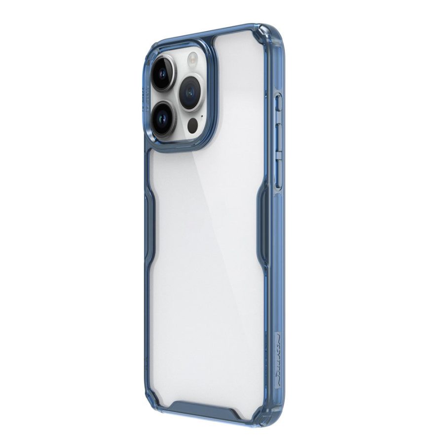 660157864A-5 NILLKIN Nature Pro Series for iPhone 15 Pro Max PC - TPU Phone Case Drop-proof Phone Back Cover