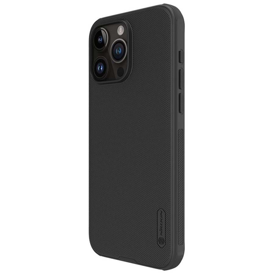 660157865A-3 NILLKIN Super Frosted Shield Pro for iPhone 15 Pro Max Anti-Fingerprint Back Case PC - TPU Matte Cover