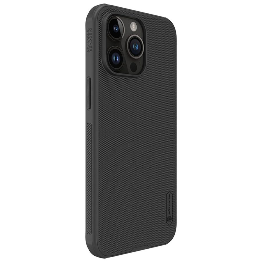660157865A-5 NILLKIN Super Frosted Shield Pro for iPhone 15 Pro Max Anti-Fingerprint Back Case PC - TPU Matte Cover