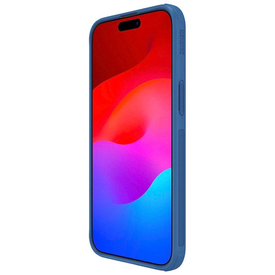 660157866A-4 NILLKIN Super Frosted Shield Pro for iPhone 15 Pro Anti-scratch Phone Case PC - TPU Matte Back Cover