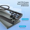 660158012A-9 DUX DUCIS Skin X Pro Series For Samsung Galaxy S23 Ultra Leather Case Flip Cover Magnetic Case