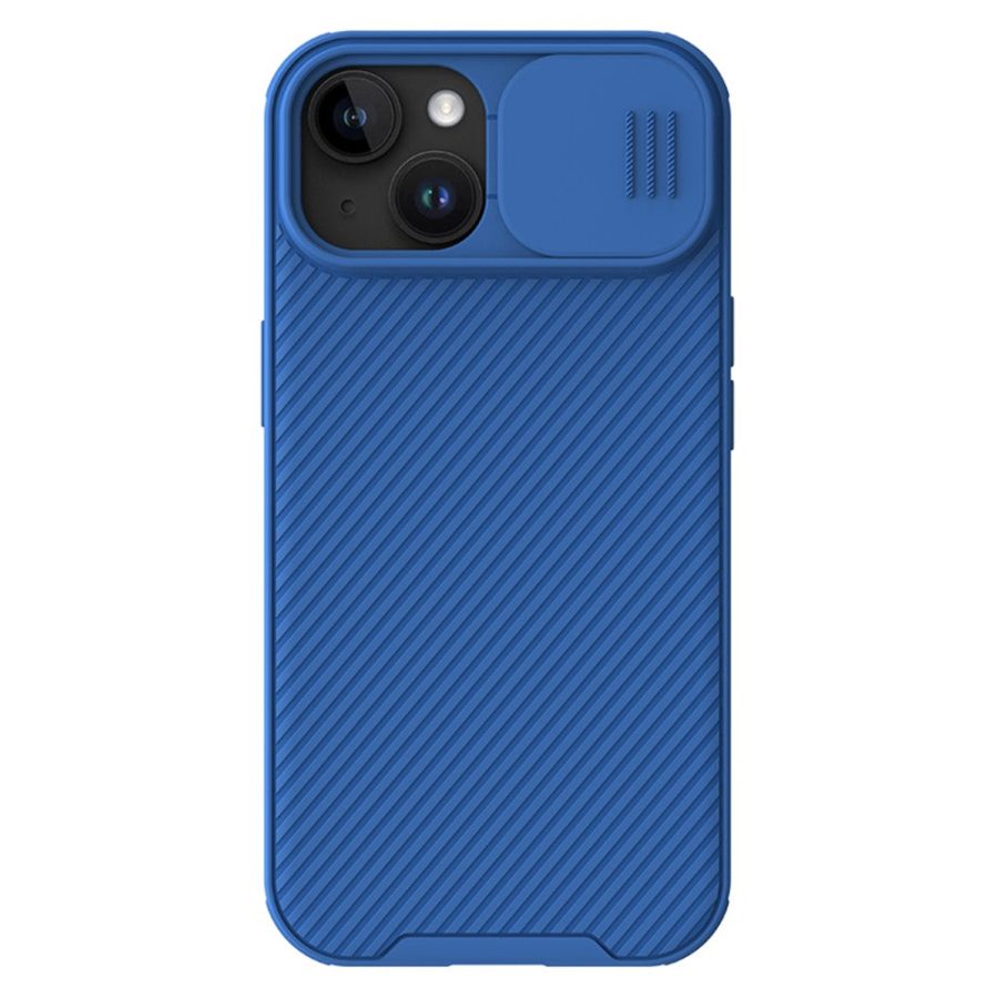 660159136B-1 NILLKIN CamShield Pro Case for iPhone 15 Plus Magnetic Phone Cover Camera Lens Protection PC - TPU Case