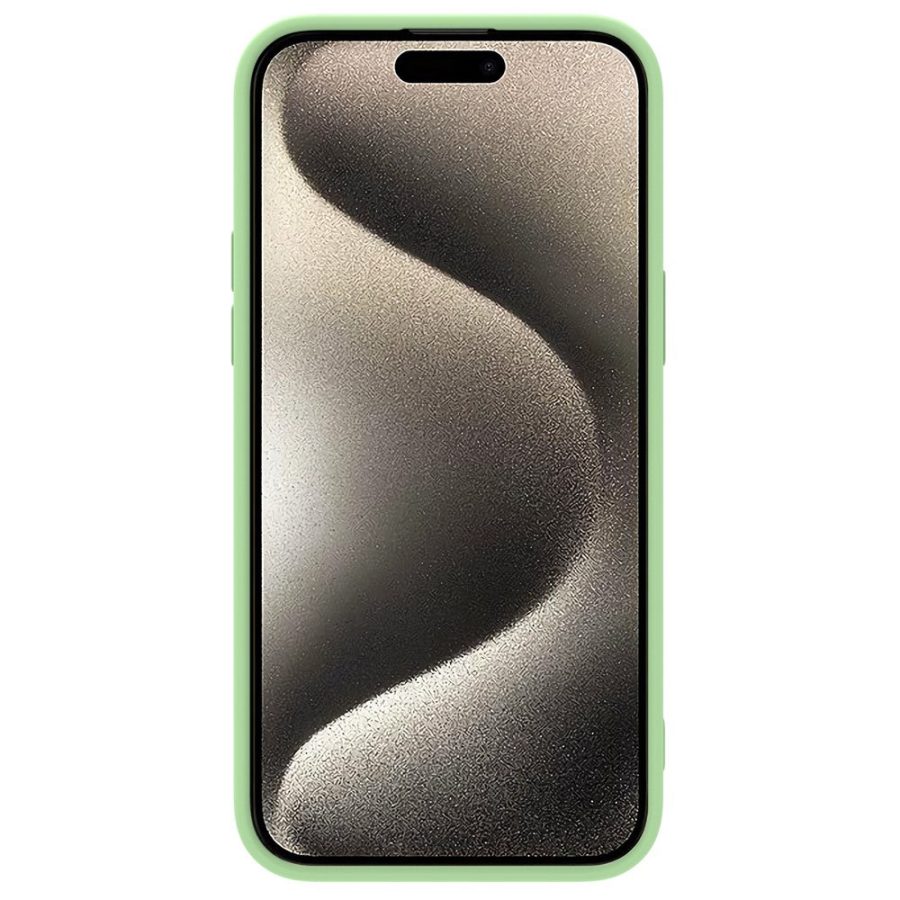 660159662E-2 NILLKIN For iPhone 15 Pro PC - Silicone Phone Case Slide Camera Lid Anti-Drop Cover Compatible with MagSafe