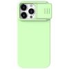 660159662E-4 NILLKIN For iPhone 15 Pro PC - Silicone Phone Case Slide Camera Lid Anti-Drop Cover Compatible with MagSafe