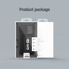 NILLKIN Qin Pro Series for iPhone 15 Pro Shockproof Case Sliding Lens Cover PU Leather Phone Shell with Card Holder