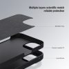 660159929A-3 NILLKIN For iPhone 15 Plus PC - Liquid Silicone Case Anti-scratch Phone Cover with Slide Camera Lid